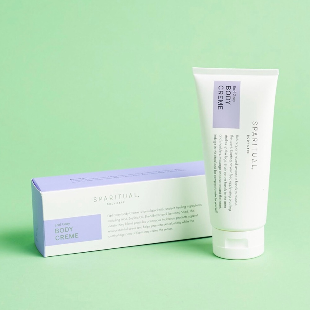 SPARITUAL Body Creme - Earl Grey - 6oz